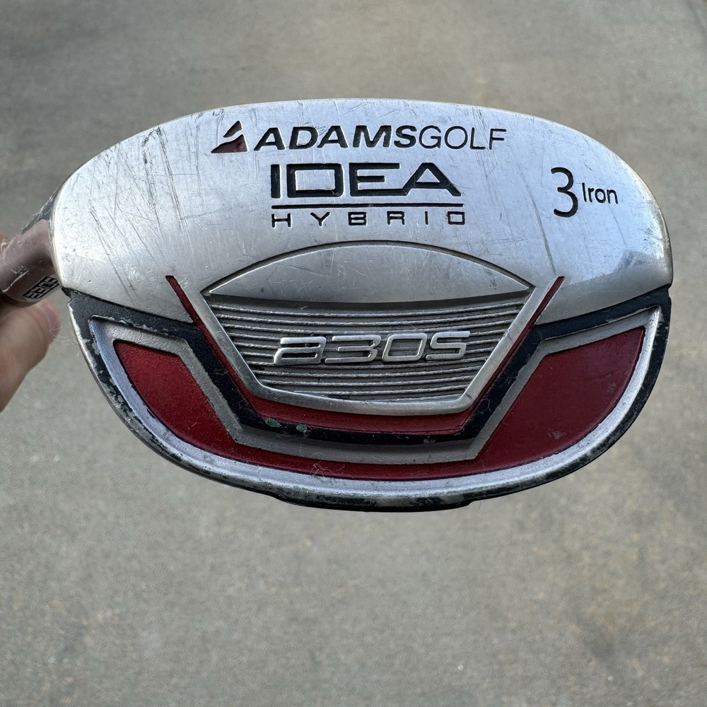 Adams Idea A30S Hybrid 3 Iron Boxer Left Handed LH Graphite Regular Flex 41.5"